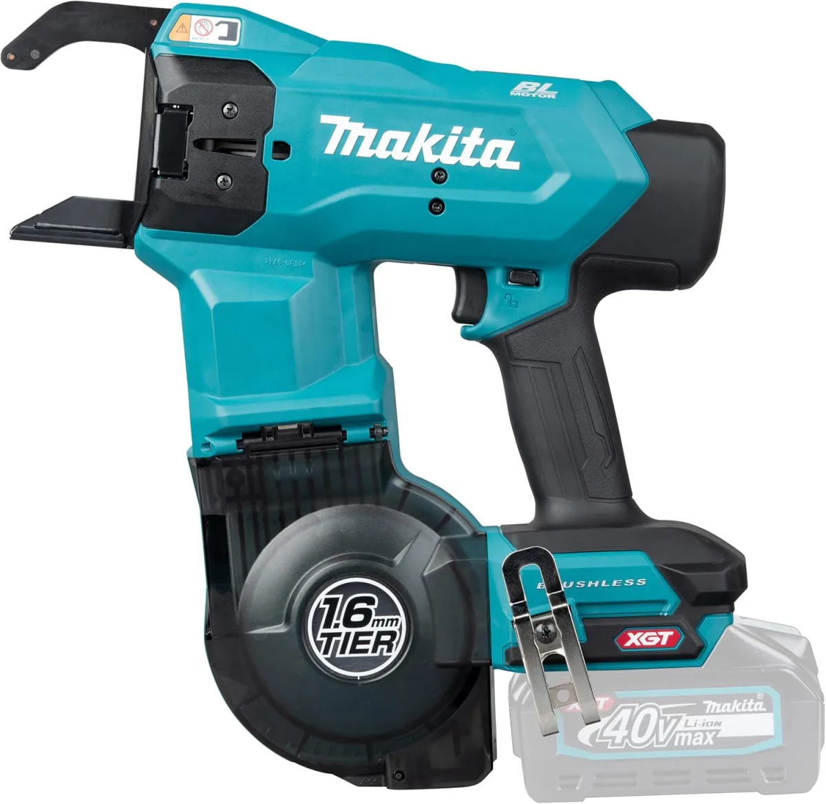 Аккумуляторный вязчик арматуры Makita TR001GZ XGT 40Vmax Solo — фото 2 из 3