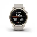 Умные часы Garmin Epix PRO Gen 2 Sapphire Edition 42mm, Soft Gold with Light Sand Band (010-02802-11)