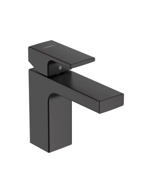 Смеситель для раковины Hansgrohe Vernis Shape 100 71561670, черный матовый