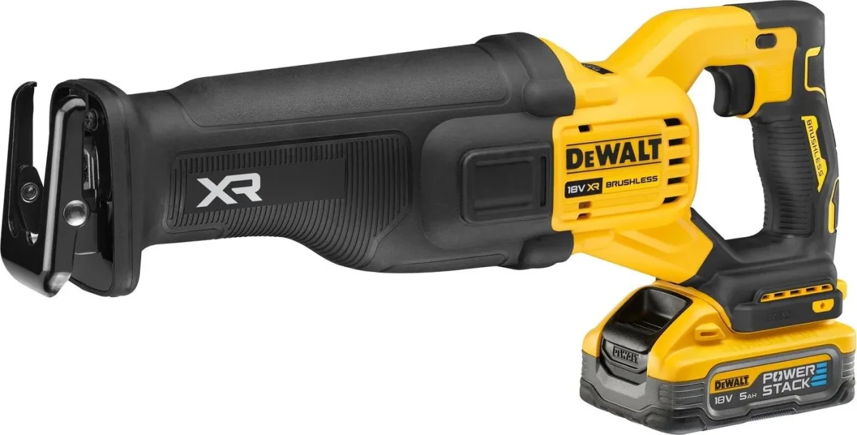 Аккумуляторная бесщеточная сабельная пила DeWALT DCS386H2T — фото 3 из 9