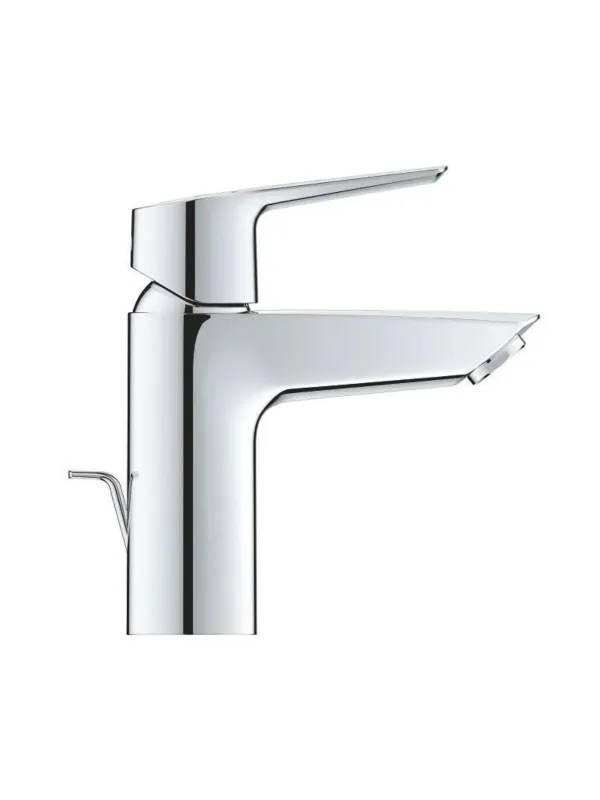 Смеситель для раковины однорычажный GROHE Start 32559002 керамический картридж SilkMove, экономия воды, прочная латунь, идеальный хром StarLight
