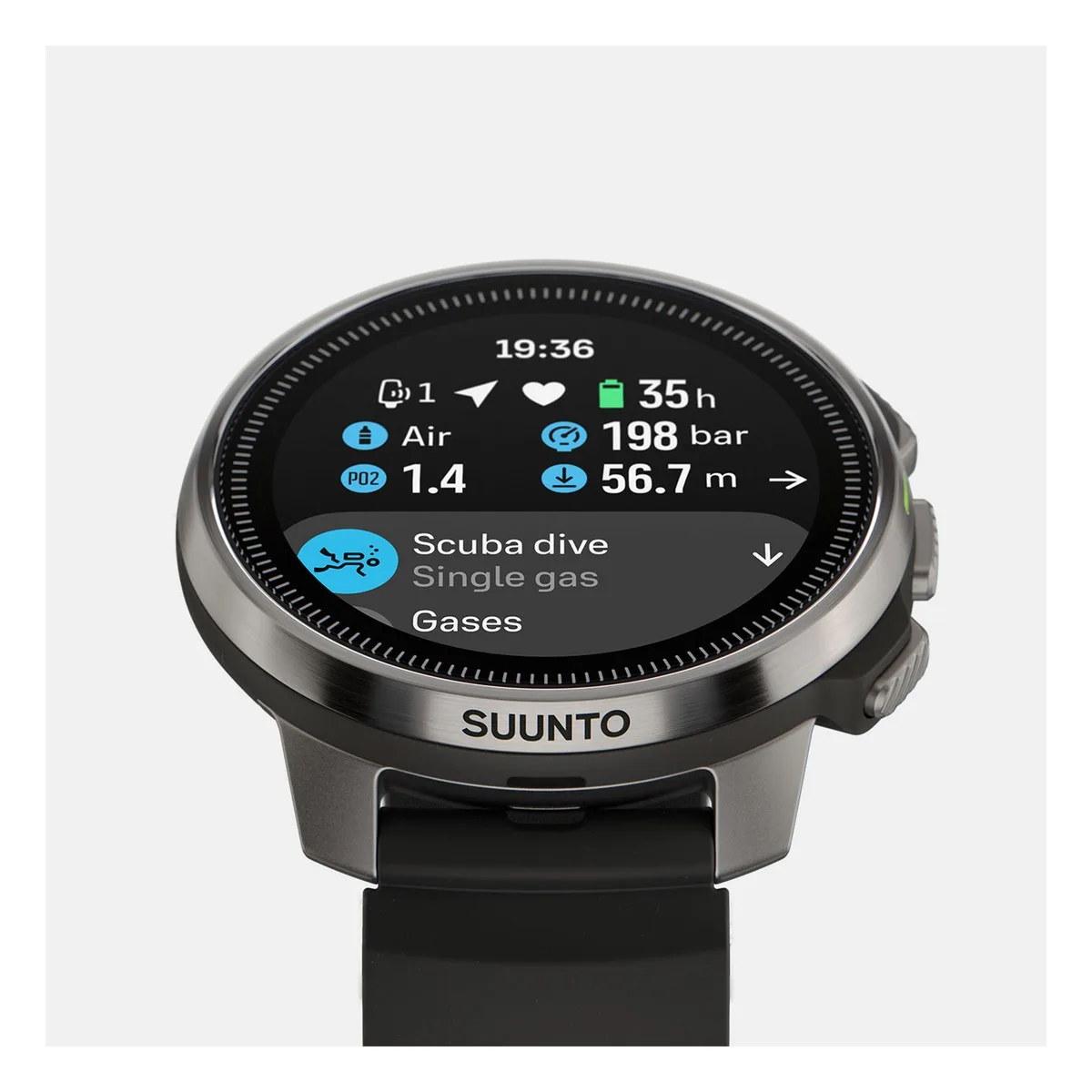 Умные часы Suunto Ocean Black Steel (SS050983000) — фото 4 из 4
