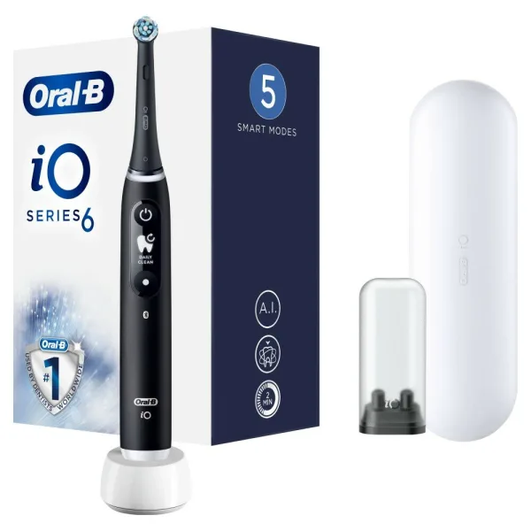 Электрическая зубная щетка Oral-B iO Series 6 Black Lava (IOM6.2Q6.2DK)