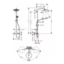 Душевая система Hansgrohe Croma Select S 26794000