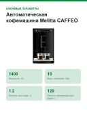 Автоматическая кофемашина Melitta CAFFEO SOLO E950-222, черная