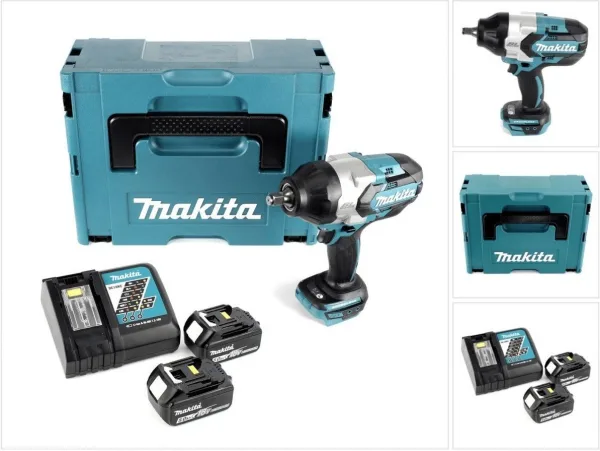 Ударный аккумуляторный гайковерт Makita DTW1002RTJ