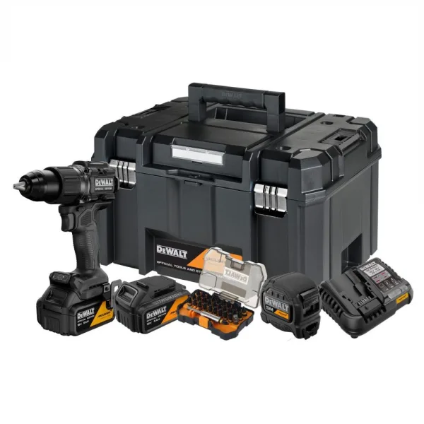Аккумуляторная ударная дрель-шуруповерт DeWALT DCD86MP2KT McLaren, 2 аккумулятора