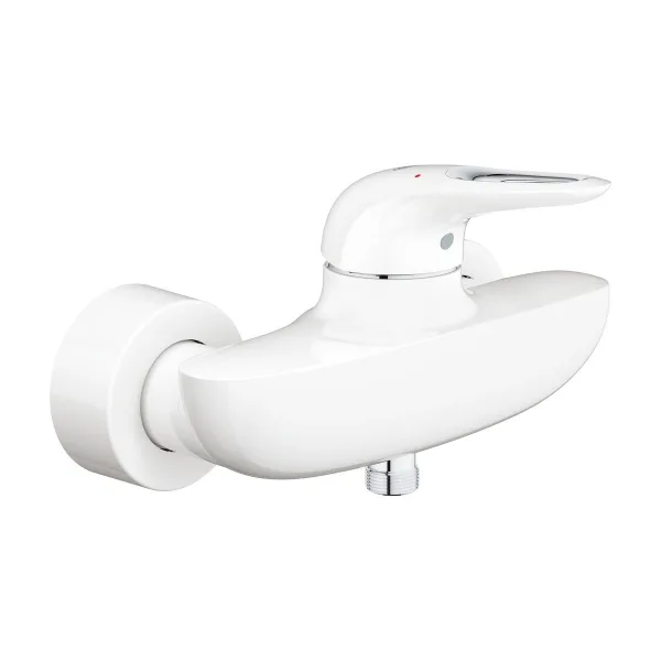 Смеситель для душа GROHE Eurostyle 33590LS3 настенный однорычажный, белый с хромом
