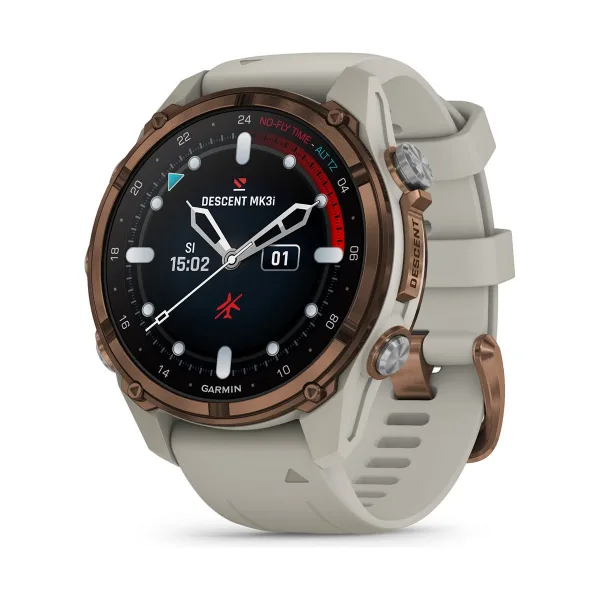 Смарт-часы для дайвинга Garmin Descent Mk3i 43 мм Bronze PVD