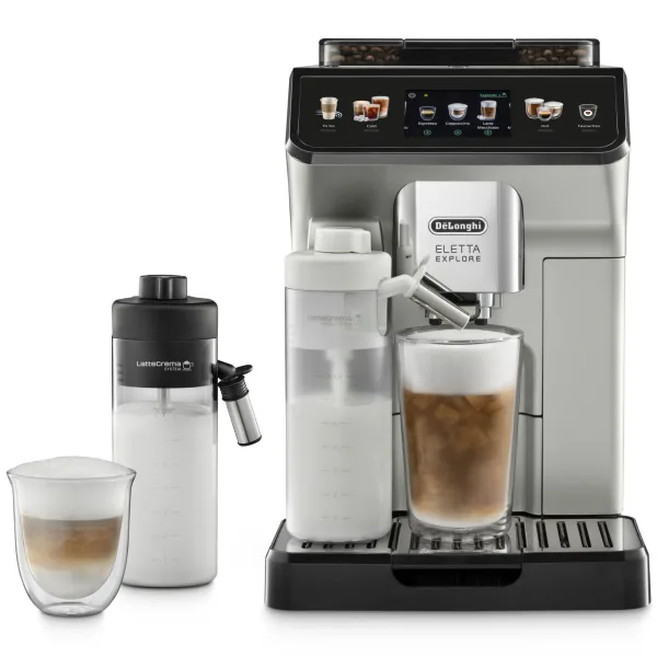 Автоматическая кофемашина DeLonghi Eletta Explore ECAM450.55.S