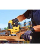 Лобзик электрический DeWalt DWE349-QS, черный/желтый, система выдува опилок