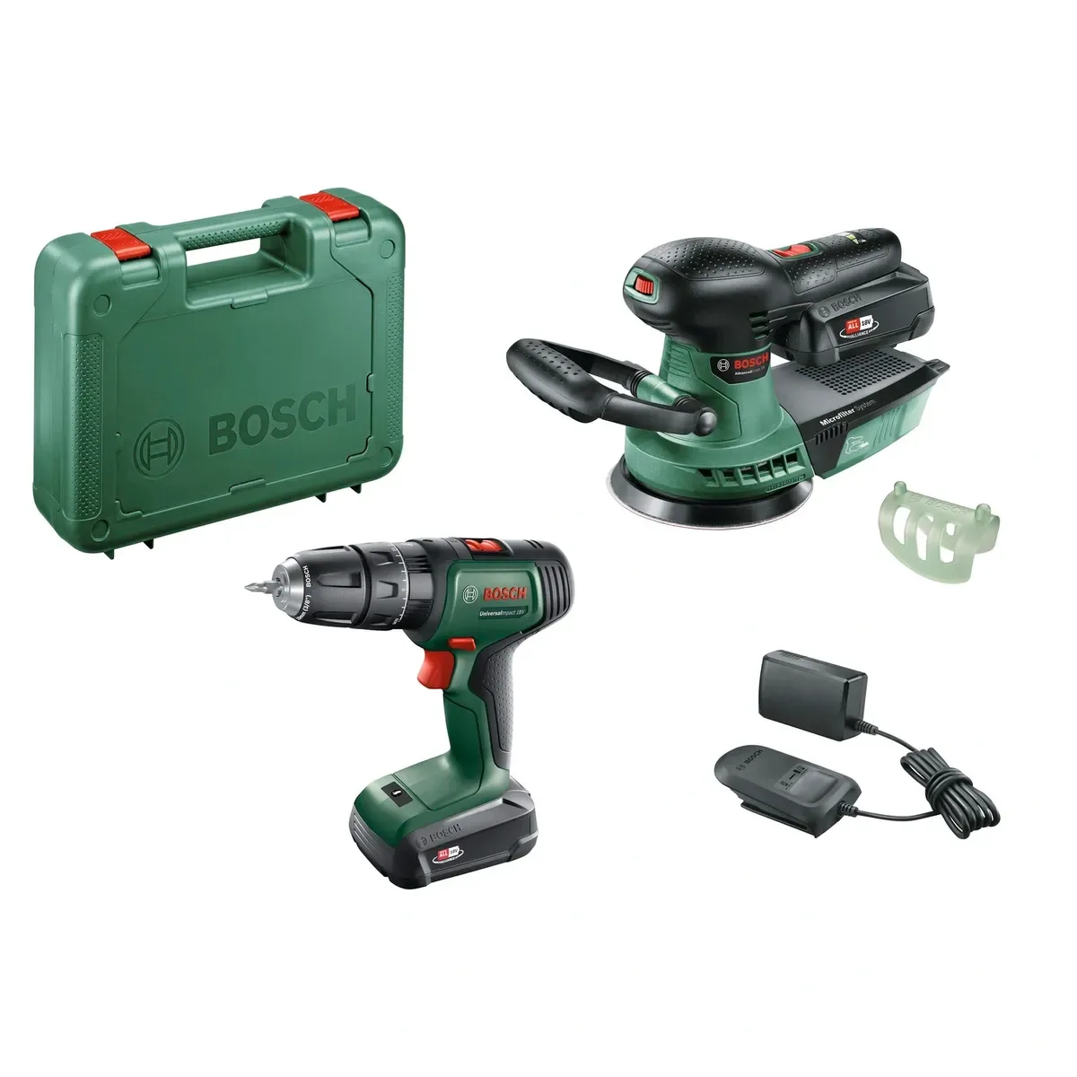 Набор электроинструментов Bosch Home & Garden 18V POWER FOR ALL(06039D410A)