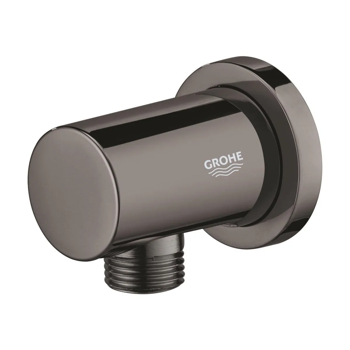 Подключение для душевого шланга GROHE Rainshower, темный графит глянец (27057A00) — фото 5 из 9