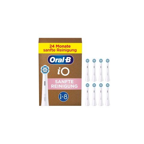 Насадки для электрической зубной щётки Oral-B iO Gentle Care, 8 шт.