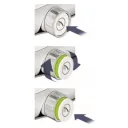 Термостат для ванны с душем 3 источника Grohe Grohtherm SmartControl 29126 DC0 (29126DC0) суперсталь