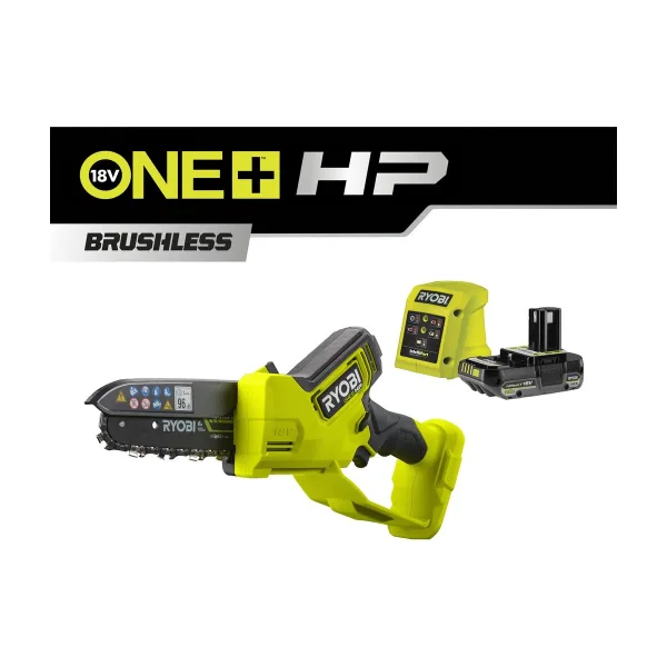 Бесщеточная цепная пила Ryobi ONE+ 18В RY18PSX15A-120 15 см (5133005780)