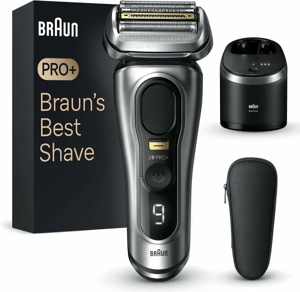 Электрическая бритва Braun Series 9 Pro+ 9567cc, серебристый