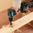 Аккумуляторная дрель-шуруповёрт Makita DDF487RAJ, зеленый/черный