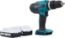Ударная дрель-шуруповёрт Makita HP488D011, зеленый/черный, в кейсе