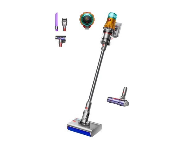 Пылесос вертикальный аккумуляторный Dyson V12s Detect Slim Submarine с влажной уборкой, 60 мин (485350-01)