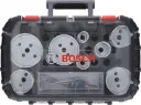 Дрель-шуруповерт Bosch GSR 18V-28, 2 x 4,0 Ah + L-Boxx (06159975ZR), синий/черный