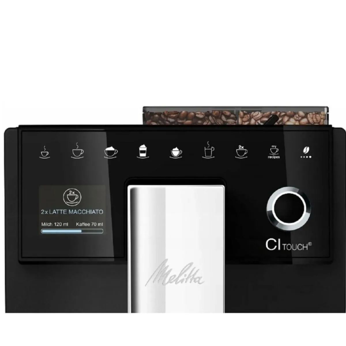 Кофемашина Melitta CI Touch F630-112(F63/0-112) черный — фото 4 из 9
