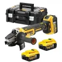 Аккумуляторная бесщеточная углошлифовальная машина DEWALT DCG405P3-QW18В XR, 125мм