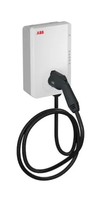 Зарядная станция Автомобильная зарядная станция Terra AC W11-G5-R-0 AC настенный тип 2, кабель 5м, 3ф/16A, RFID ABB (6AGC082156)