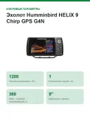 Эхолот Humminbird HELIX 9 Chirp GPS G4N