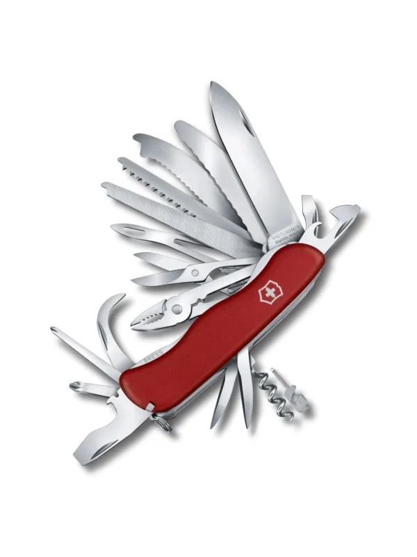 Швейцарский нож Victorinox Work Champ XL, 30 функций, 111 мм, красный