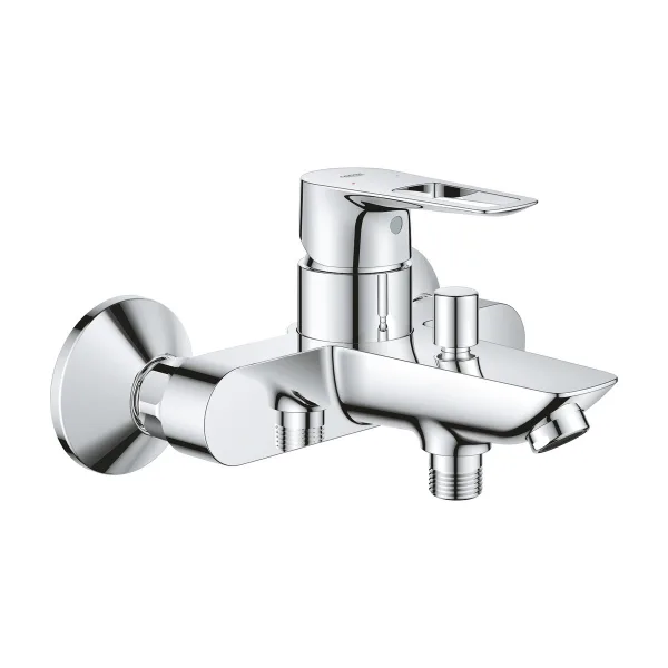 Смеситель для ванны Grohe Start Loop настенный однорычажный, переключатель на душ, хром
