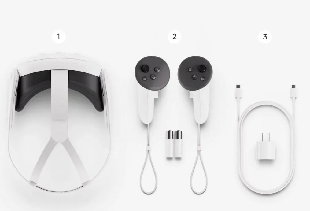 Автономный VR шлем очки виртуальной реальности Oculus Quest 3 512 GB — фото 8 из 11
