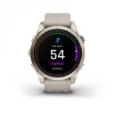 Умные часы Garmin Epix PRO Gen 2 Sapphire Edition 42mm, Soft Gold with Light Sand Band (010-02802-11)