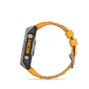 Умные часы премиум класса Fenix 8 51 mm AMOLED Sapphire Titanium with Spark Orange/Graphite Silicone Band 010-02905-10