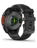 Умные часы Garmin Fenix 8, 47mm, AMOLED, Slate Gray with Black Silicone Band (010-02904-00)