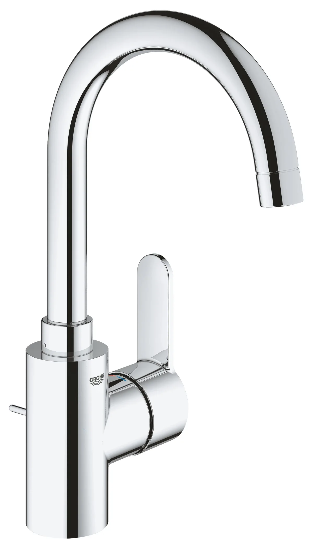 Смеситель однорычажный для раковины 1/2" L-Size GROHE Eurostyle Cosmopolitan 23043003 хром — фото 2 из 4