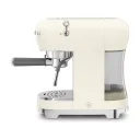 Кофеварка рожковая Smeg 50s Style ECF02CREU, 15 бар, 1350 Вт, термоблок, кремовая