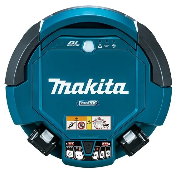 Робот-пылесос Makita DRC200Z без АКБ и ЗУ, синий/черный, 2.5 л — фото 6 из 12