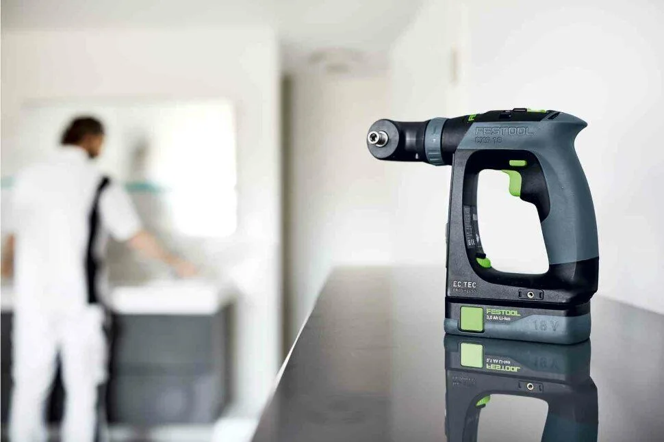 Аккумуляторная дрель-шуруповёрт FESTOOL CXS 18 C 3,0-Set, синий/черный — фото 4 из 11