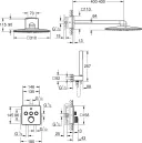 Душевая система Grohe SmartControl 34712000