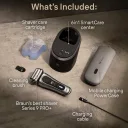 Электробритва мужская Braun Series 9 Pro+ 9677CCe (8700216554015), черно-серый