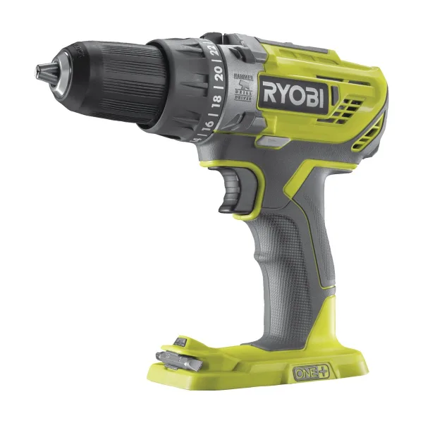 Ударная дрель-шуруповерт Ryobi ONE+ R18PD3-0 5133002888, без АКБ