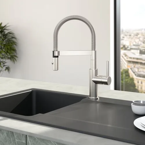 Однорычажный смеситель для кухни Villeroy & Boch Steel Expert Compact (927300LC) — фото 5 из 9