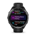 Часы спортивные Garmin Forerunner 965, AMOLED, GPS, чёрные, до 23 дней