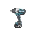 Гайковерт ударный аккумуляторный Makita DTW1001RTJ, зеленый/черный