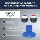 Комплект аэраторов для смесителей с внешней резьбой М16,5х1 Grohe 13937000