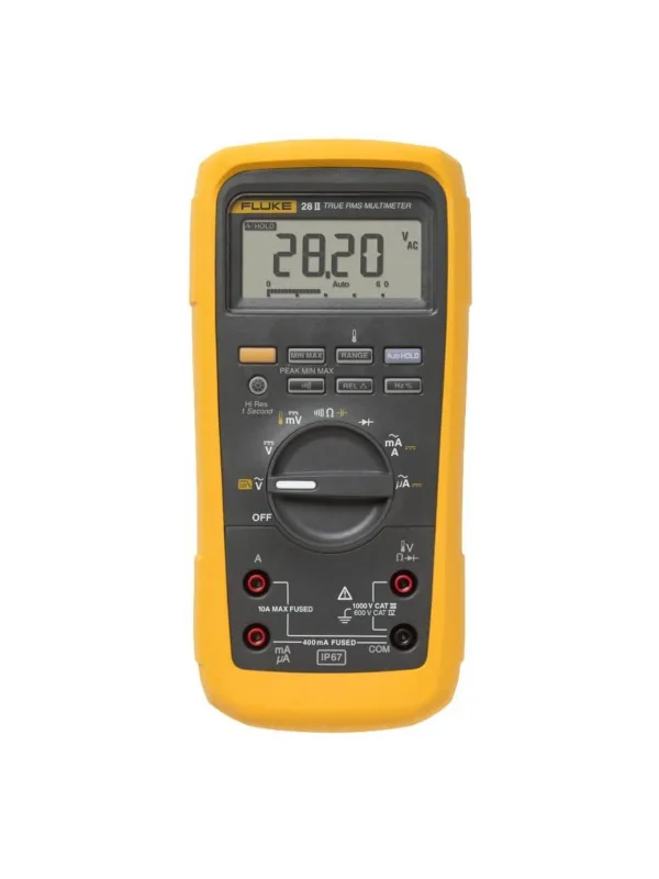 Промышленный мультиметр FLUKE 28 II/EUR, с функцией True-RMS