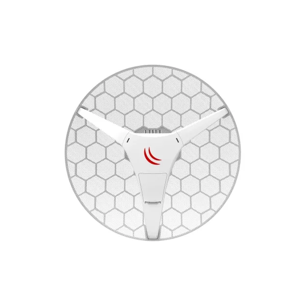 Точка доступа MikroTik LHG HP5, 5 ГГц, антенна 24,5 дБи, PoE, RouterOS L3, RBLHG-5HPnD