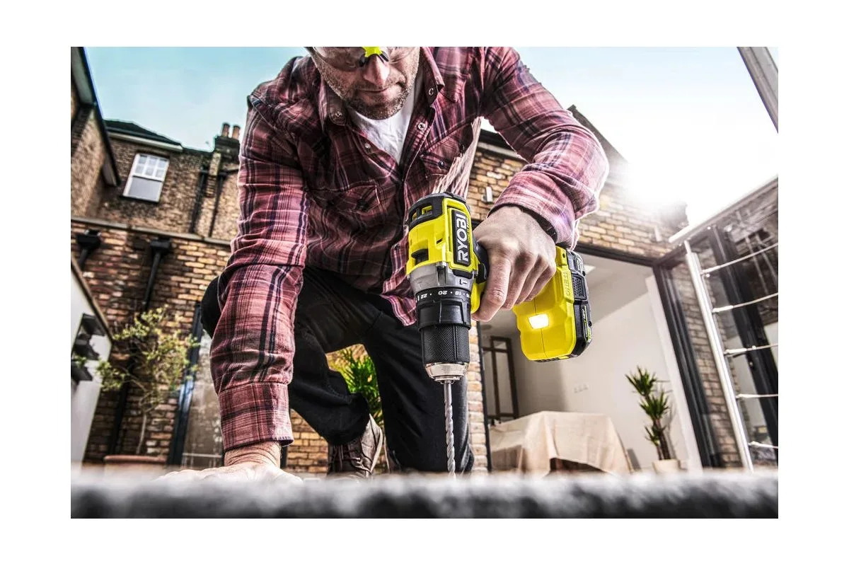 Дрель-шуруповерт ударная бесщеточная Ryobi ONE+ RPD18C-220S 5133004982 — фото 8 из 8