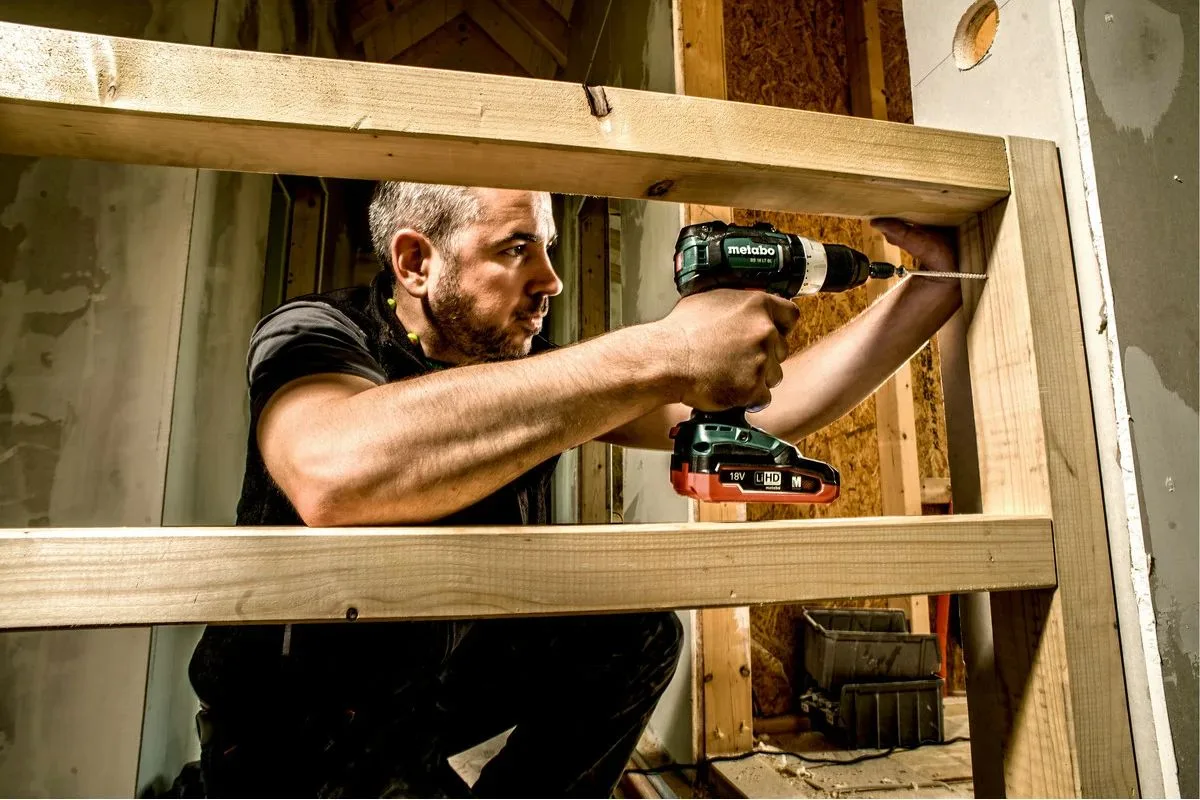 Дрель шуруповерт аккумуляторная Metabo BS 18 LT BL + 2x4 LiHD + Charger ЗУ ASC 55 + metaBOX 145 (602325800) — фото 7 из 8
